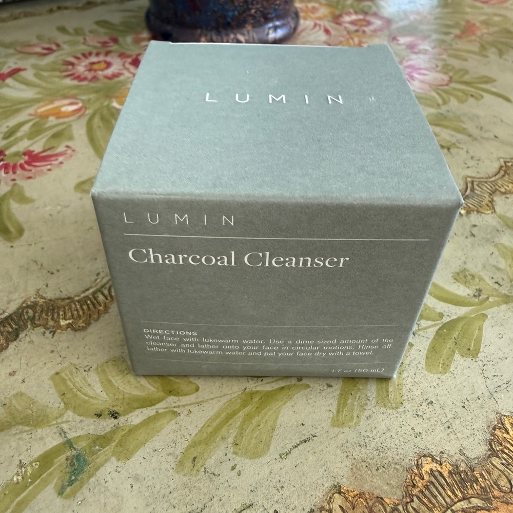 Lumin charcoal cleanser